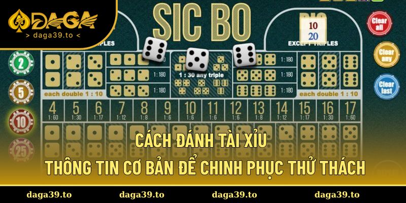 cách đánh Tài Xỉu
