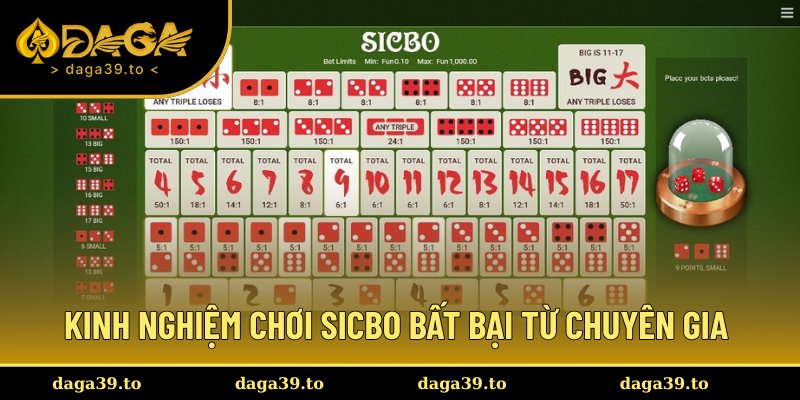 Kinh nghiệm chơi Tài Xỉu theo chuyên gia