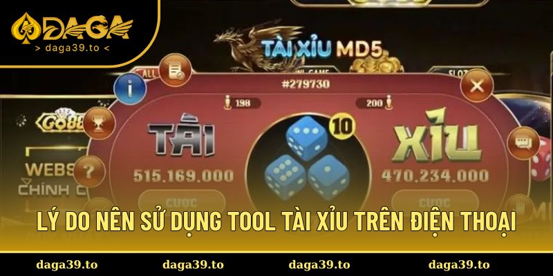 Việc sử dụng Tool Tài Xỉu đem đến hiệu quả cao