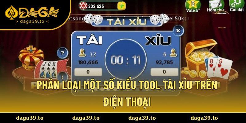 Tool được chia thành nhiều loại khác nhau