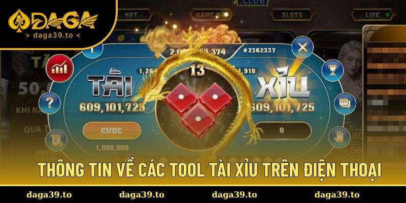 Khái niệm về các Tool Tài Xỉu trên thiết bị điện thoại